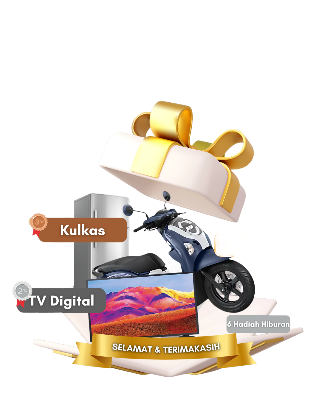 Momen yang paling ditunggu akhirnya tiba! Pengundian Arisan Scoopy Jumari periode ke-8 resmi diselenggarakan!